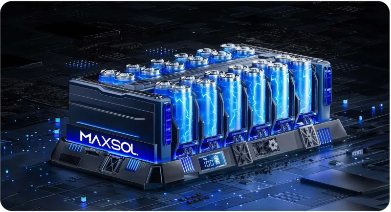 خلايا بطارية LiFePO4 من MAXSOL