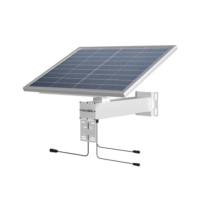 طقم طاقة شمسية صناعي 60W بسعة 384Wh