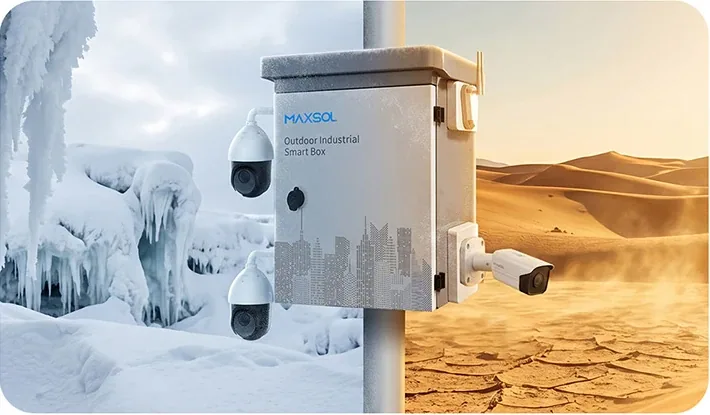 التشغيل من -40°C إلى +75°C