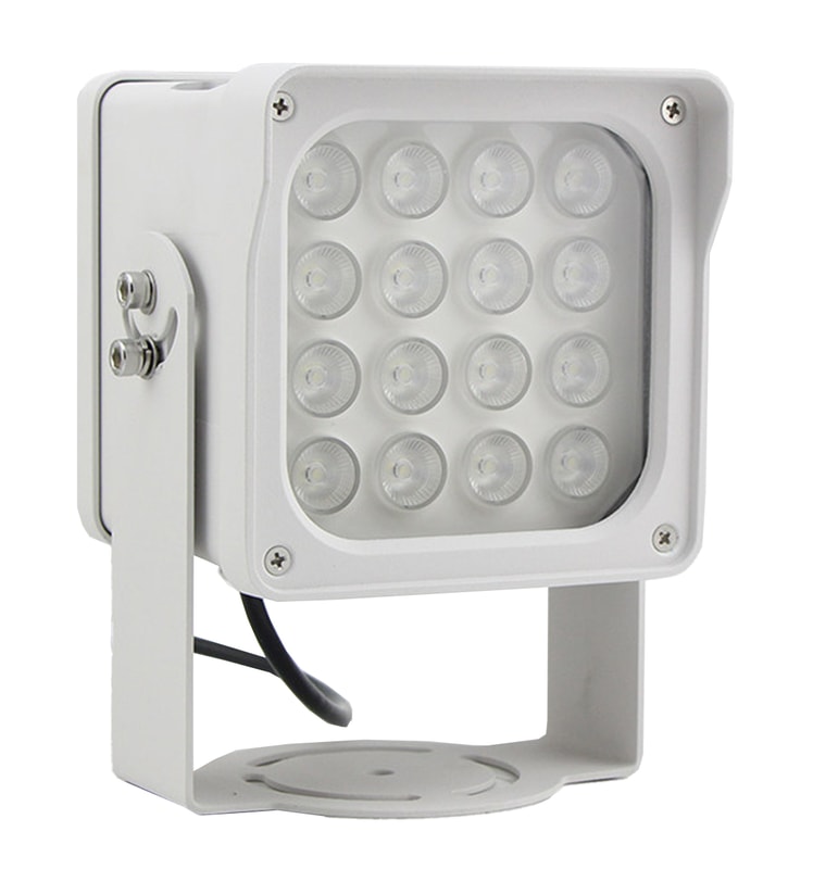 مصباح إضاءة مساعدة LED بقدرة 30W لكاميرا CCTV